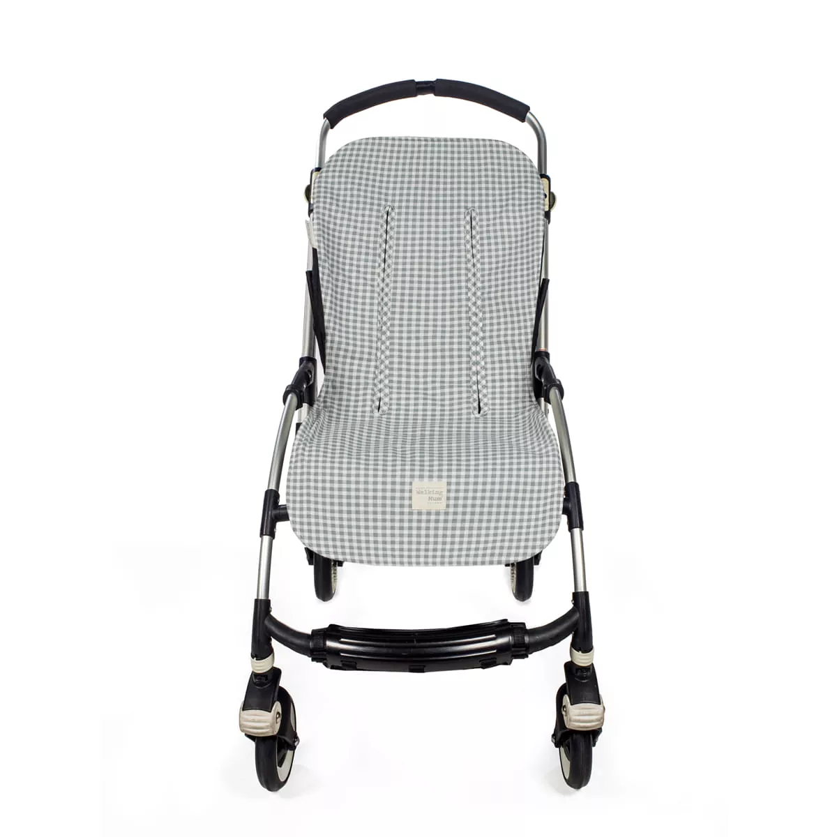 Colchoneta I Love Vichy cuadros Verde Walking Mum