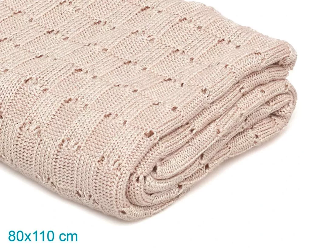Mantita 80x110 cm Bambu para Bebe Beige