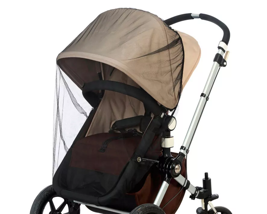 Mosquitera para el Coche de Bebe Universal Negra