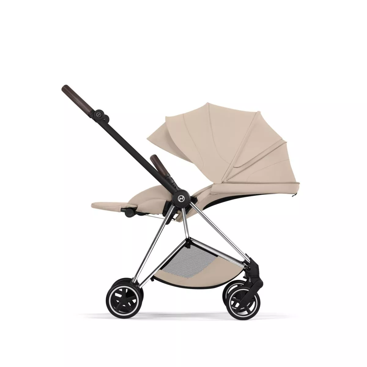 Silla Cybex Mios Style chasis Chrome Brown