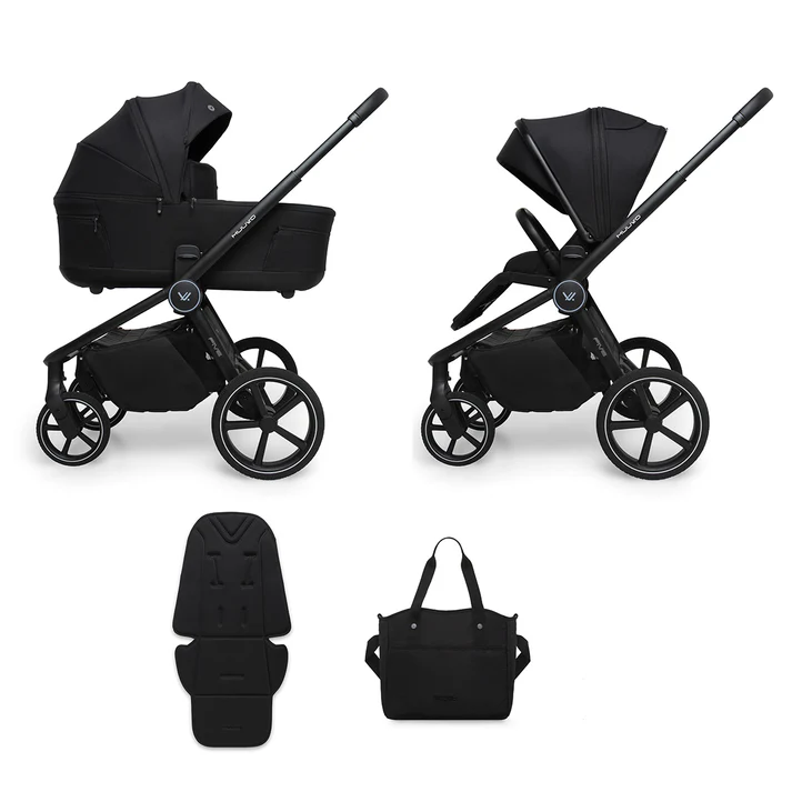 carrito de bebe duo Muuvo Five Classic black