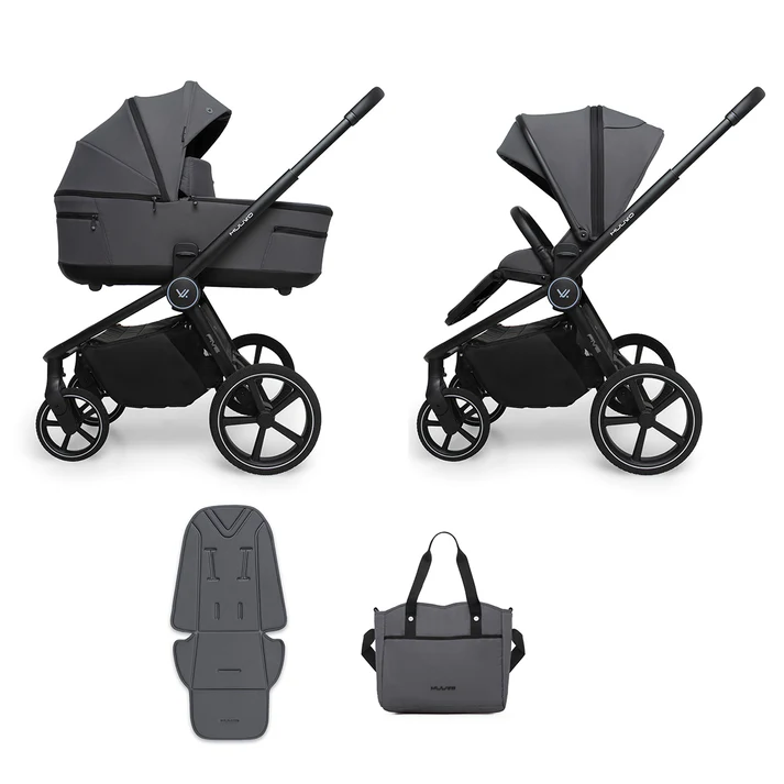 carrito de bebe duo Muuvo Five Iron Graphite