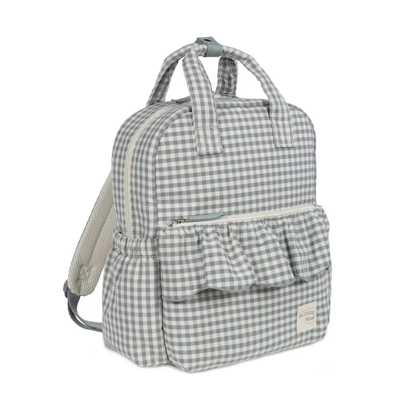 Mochila Praline Vichy Matcha Walking Mum