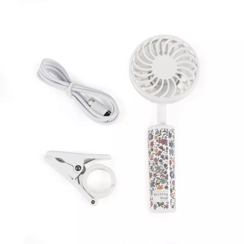 Ventilador Cochecito Flowers Walking Mum