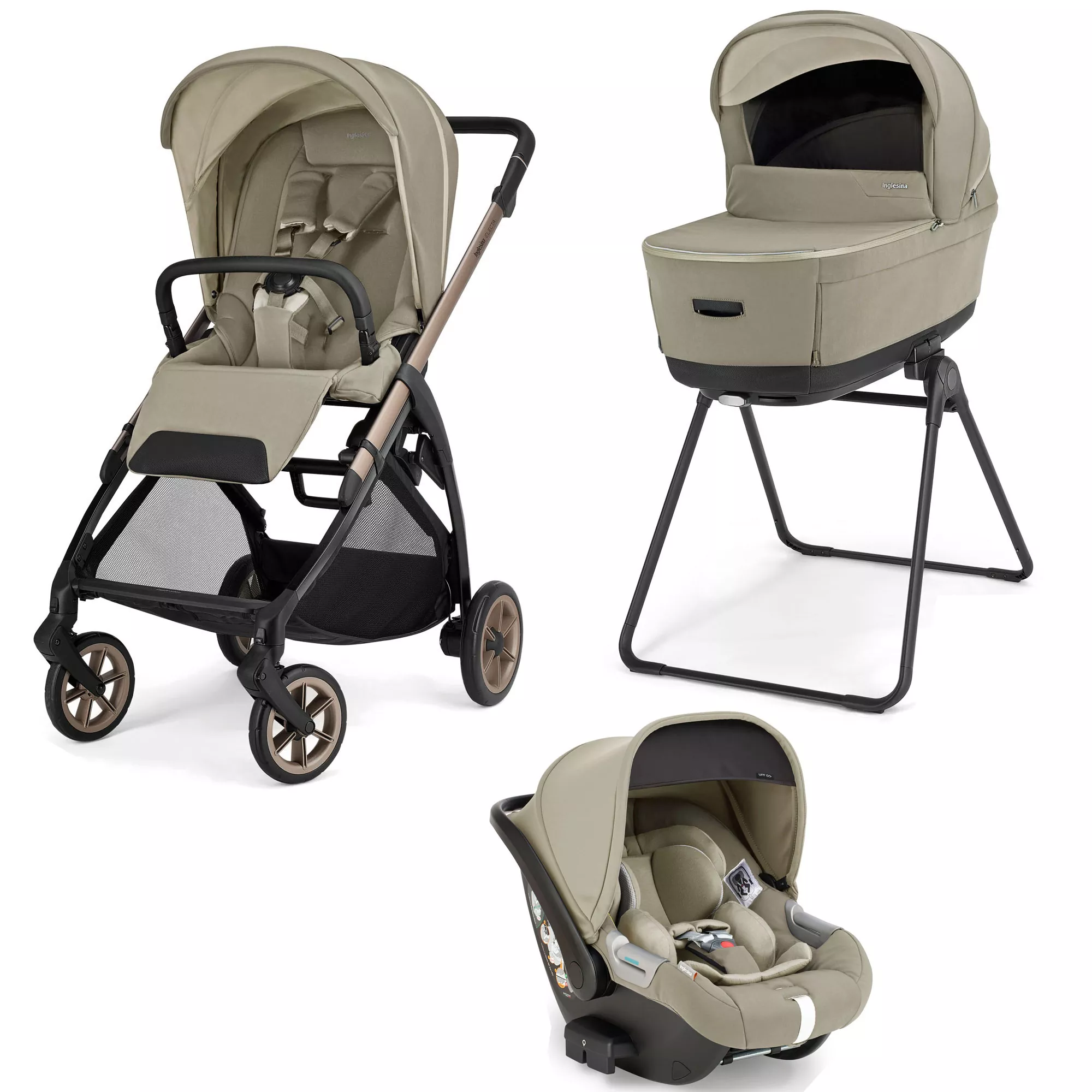Inglesina Electa Trio Darwin Infant Hangar Beige
