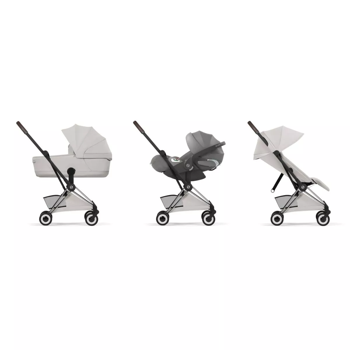 Silla de Paseo Cybex Coya Style Chrome Brown