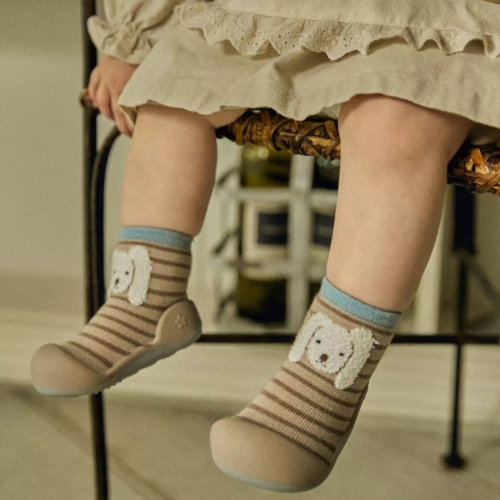 Zapatos Attipas Big Ears Rabbit Beige