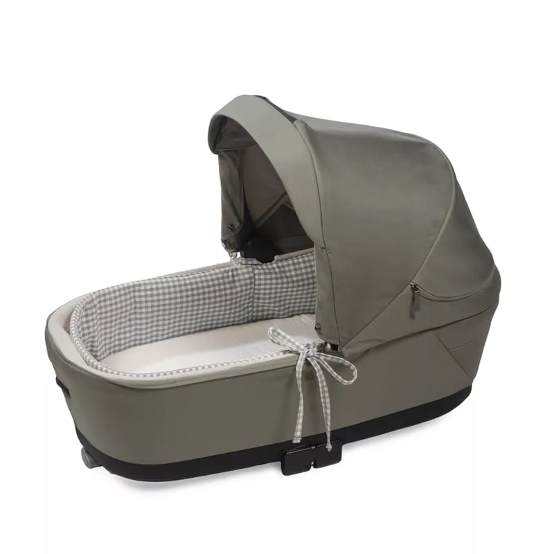 Cubre cuco con Varillas - sabana ajustable Praline Matcha Walking Mum