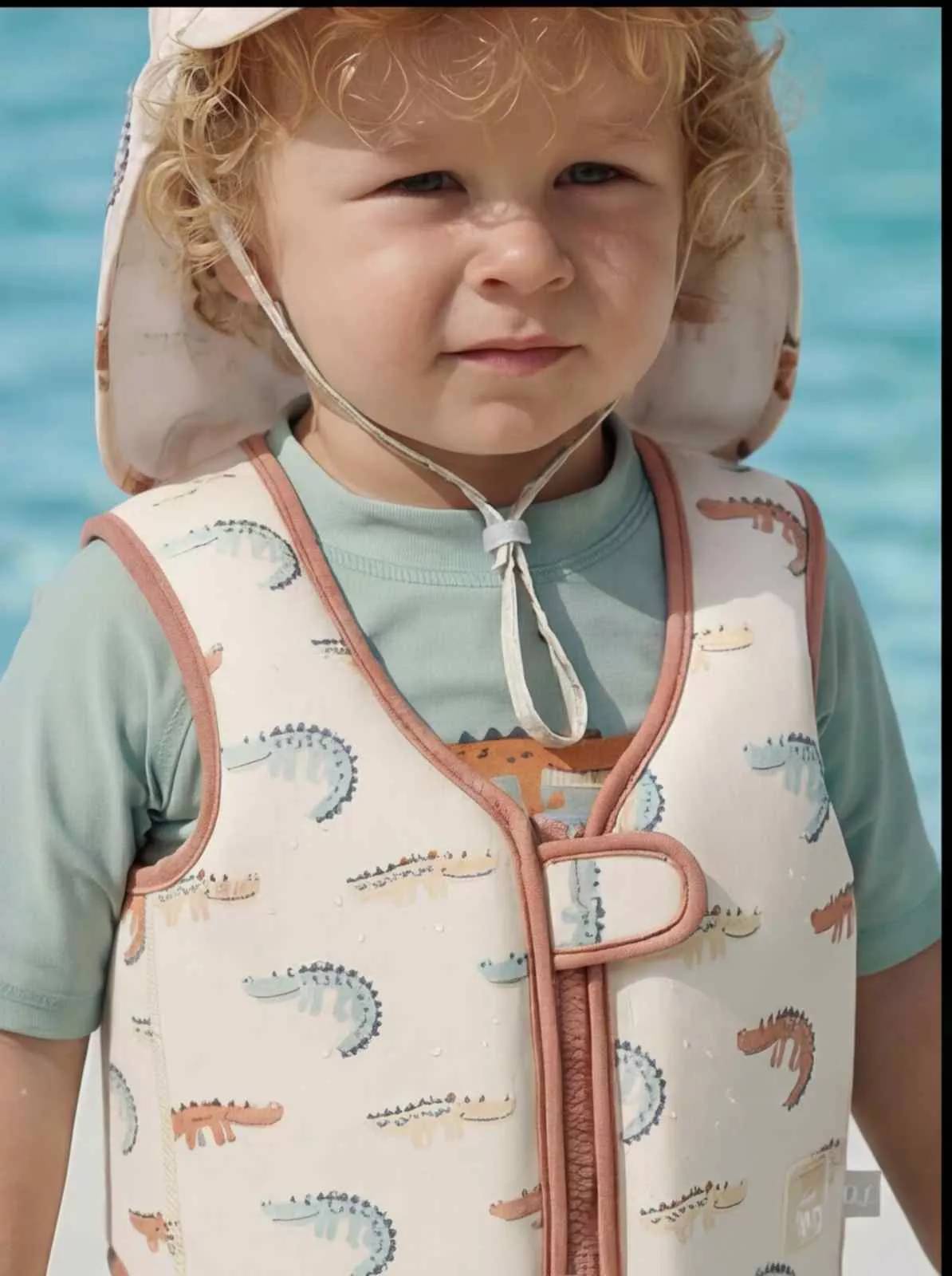 Chaleco Neopreno Flotación Caiman 1-3 años Bimbi