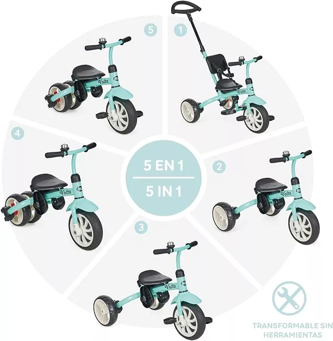El Triciclo Evolutivo Volta 5 en 1 Innovaciones MS