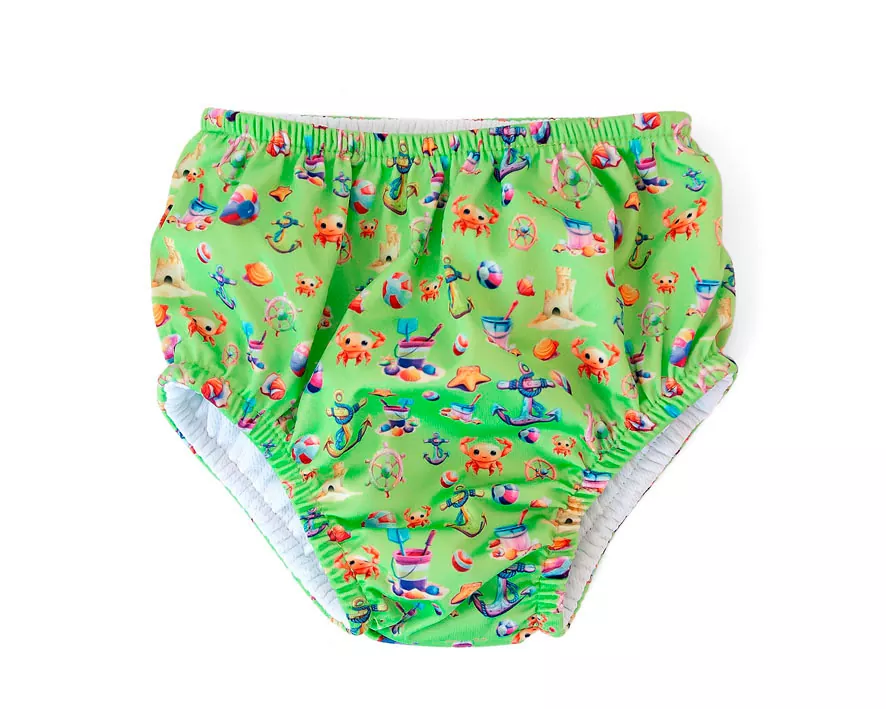 Bañador UPF 50 Verde 12 meses Bebe