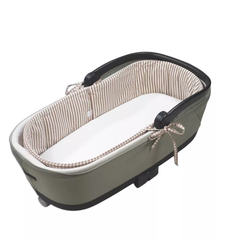 Cubre cuco con Varillas - sabana ajustable Praline Moka Walking Mum