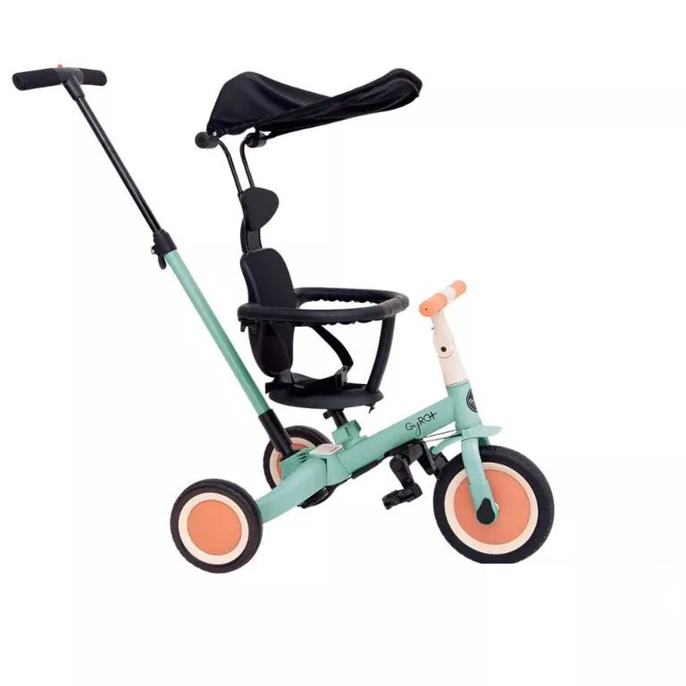 Triciclo Multifuncion Gyro plus green