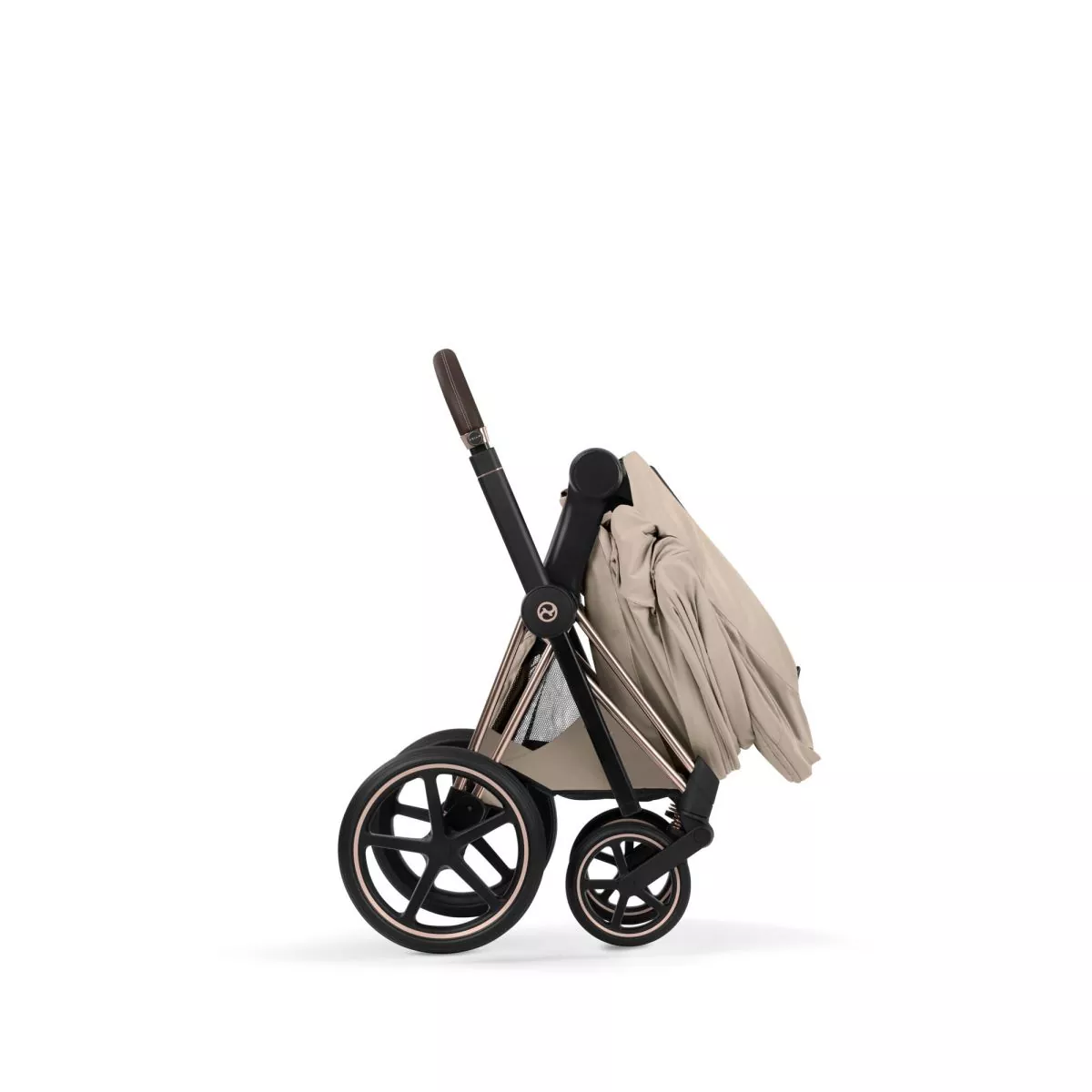 cochecito de bebé Cybex Priam Style chasis Rosegold