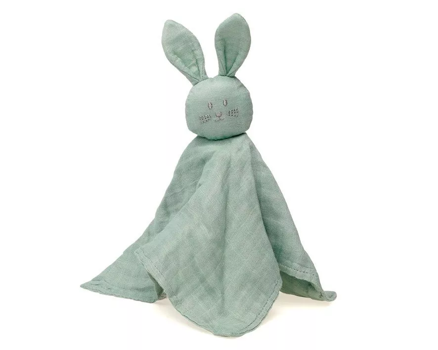 Doudou Conejo Bambu Verde