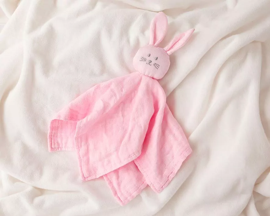 Doudou Conejo Bambu Rosa