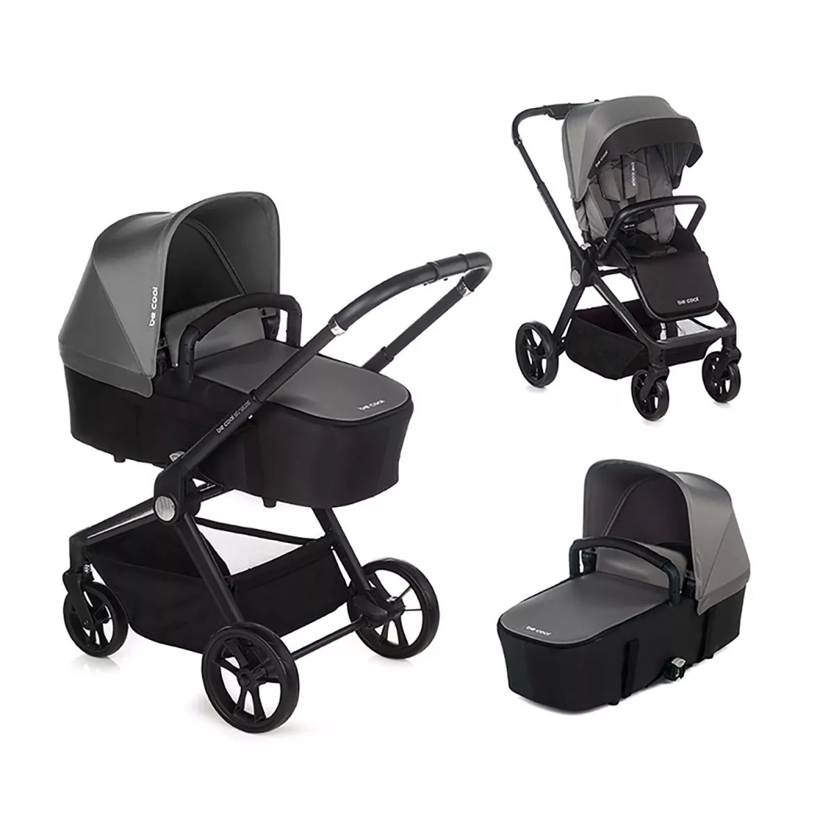 Carrito Stratos 2 piezas con capazo BE FRACK                      