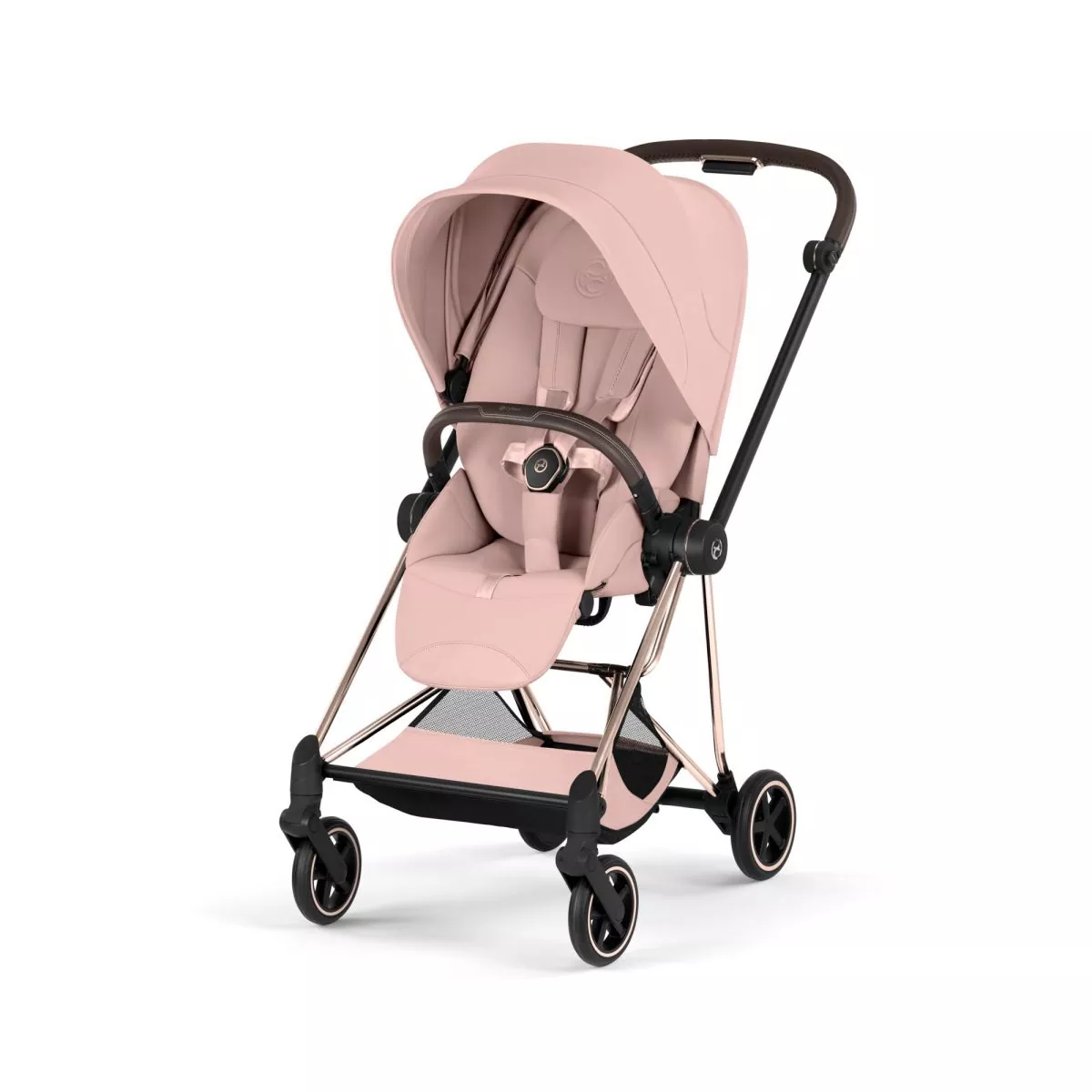 Silla Cybex Mios Style Peach Pink chasis Rosegold