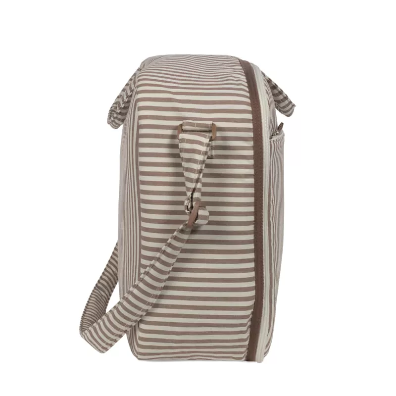Maleta Praline Rayas Moka Walking Mum