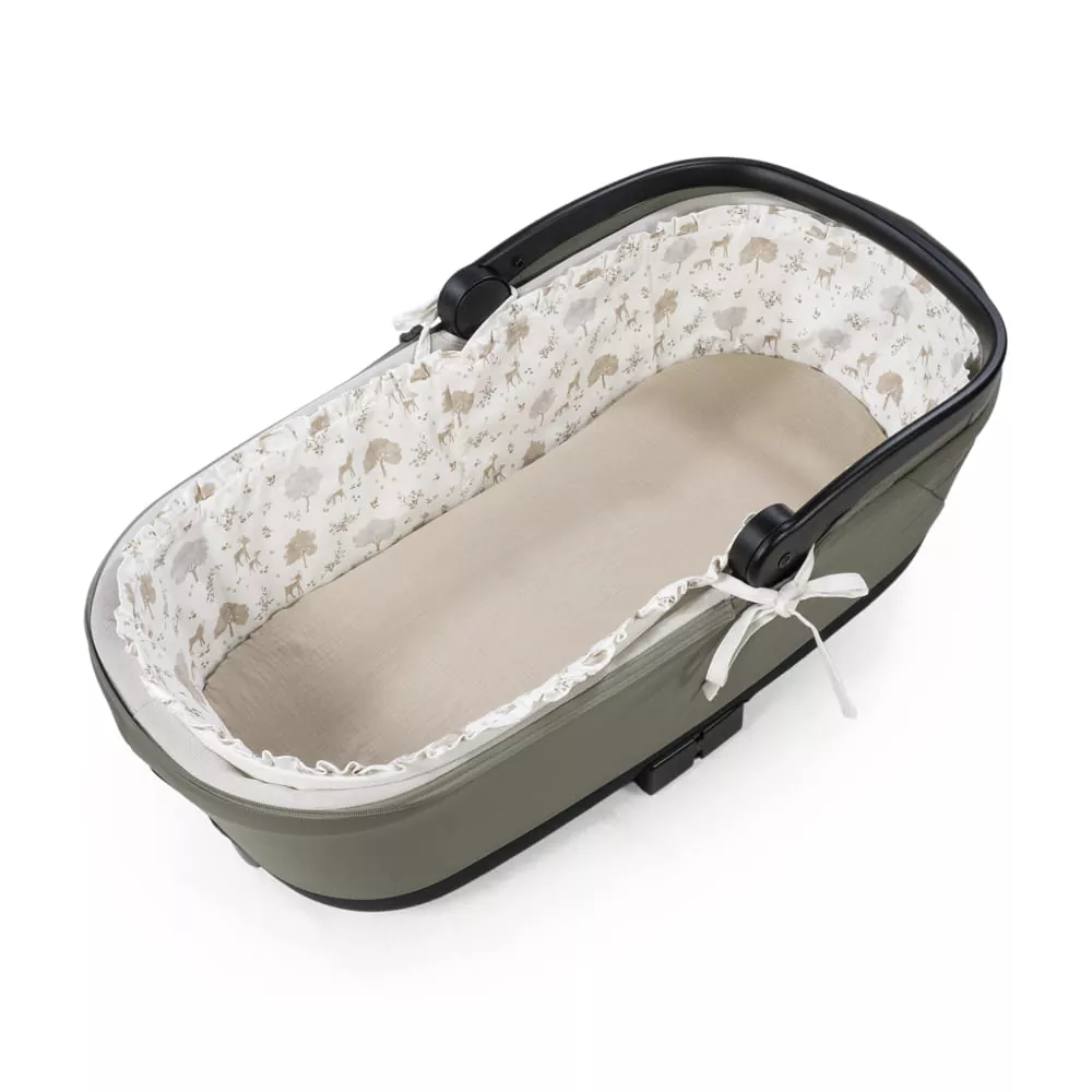 Cubre Cuco con Varillas- Sabana ajustable Nara Pasito a Pasito