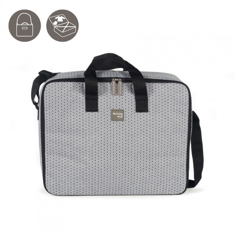 Maleta Theo Negro Walking Mum | Rum Rum baby
