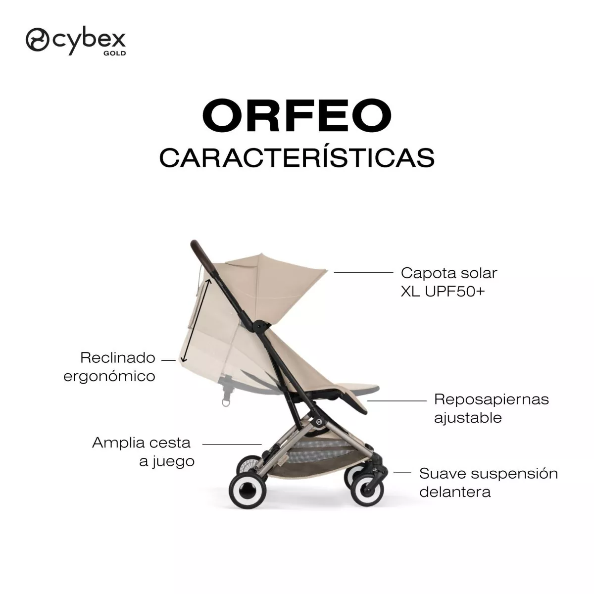 Silla de paseo Cybex Orfeo 