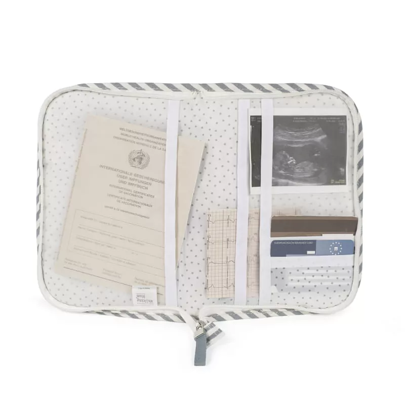 Portadocumentos Praline Rayas Matcha Walking Mum