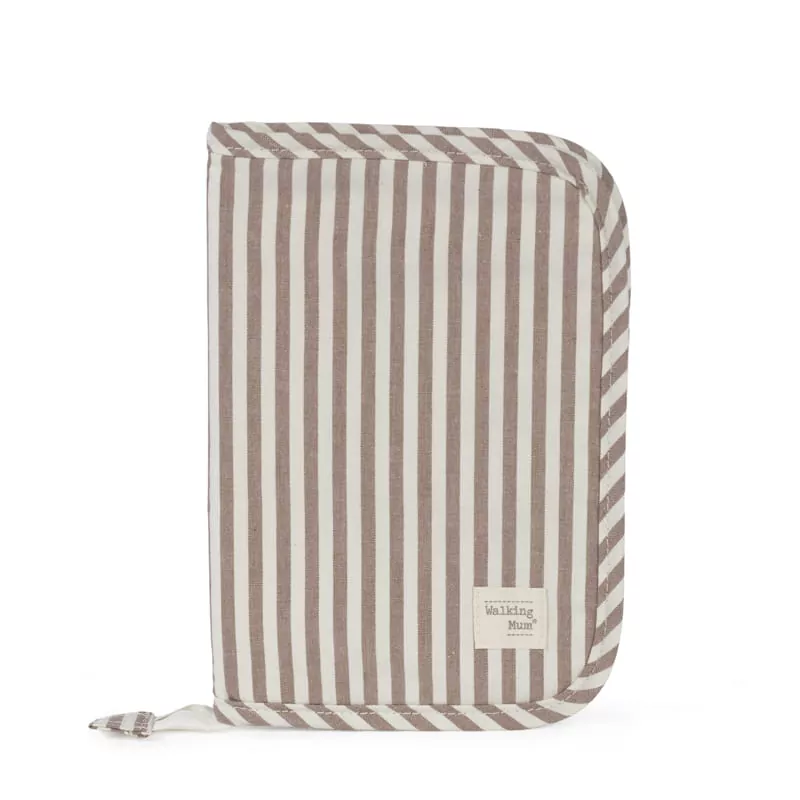 Portadocumentos Praline Rayas Moka Walking Mum