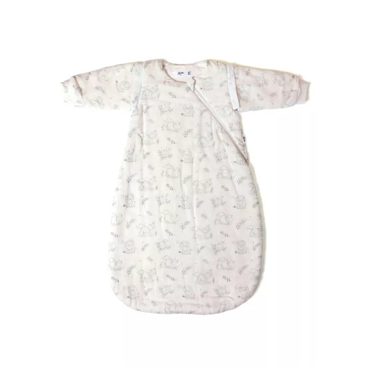 Saco de dormir bebé de invierno TOG 2,5 con mangas Azul 6-12m