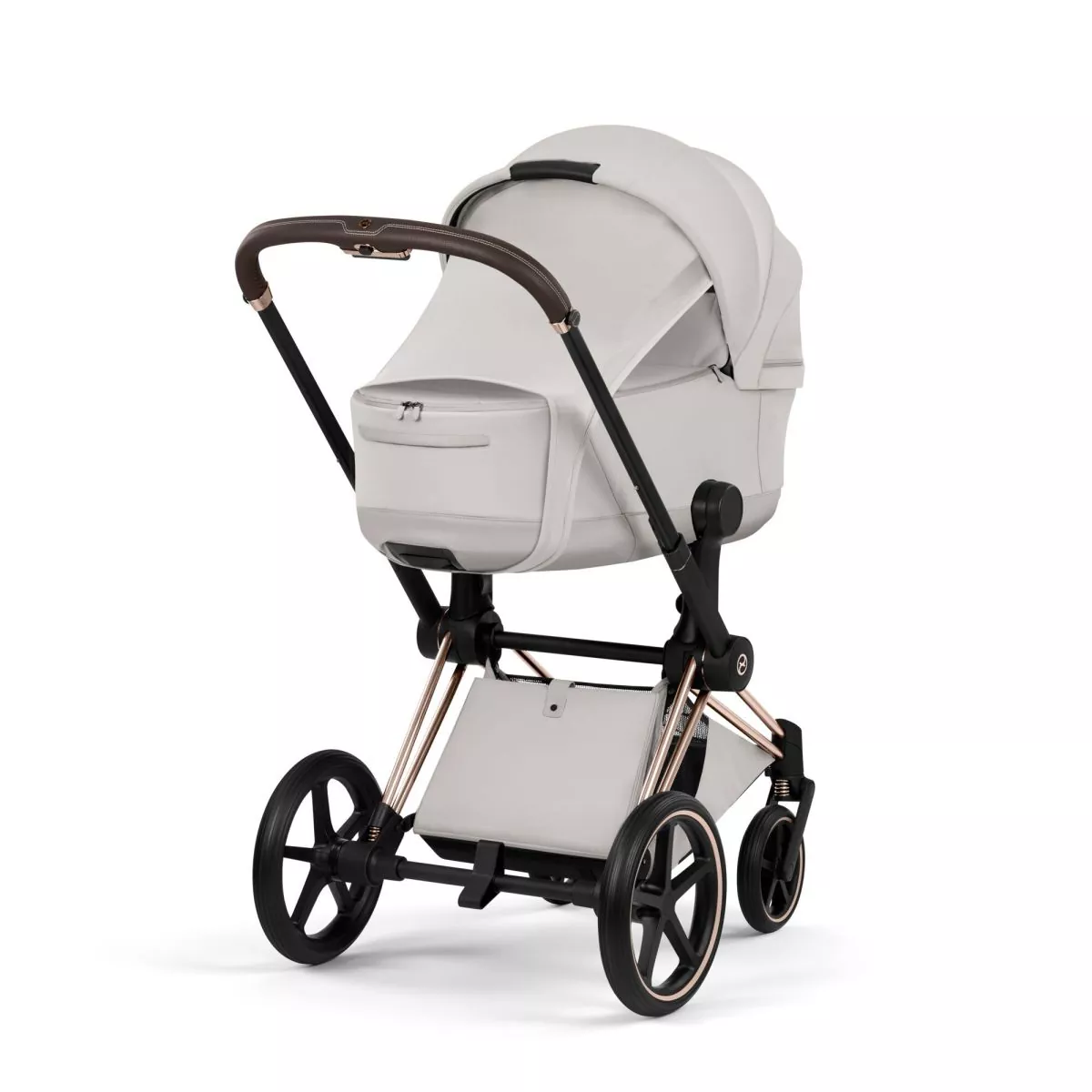 cochecito de bebé Cybex Priam Style chasis Matt Black