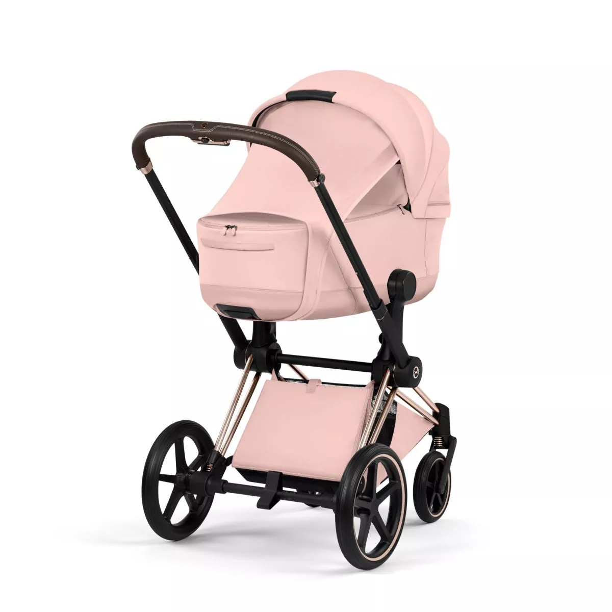 cochecito de bebé Cybex Priam Style chasis Chrome Brown