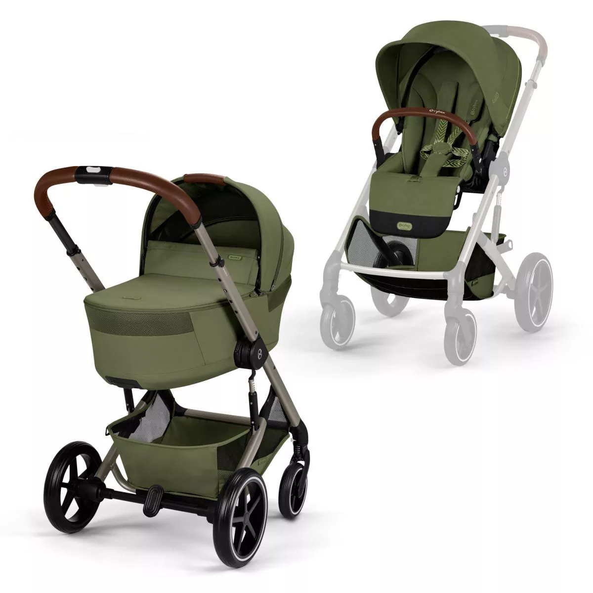 Duo Cybex Balios S lux capazo plegable
