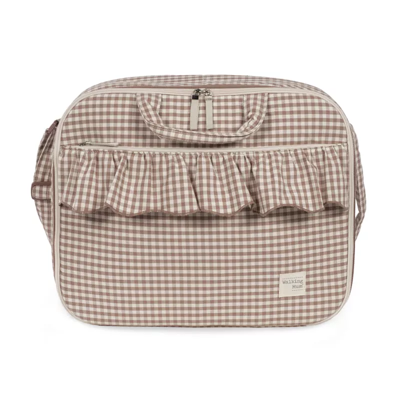 Maleta Praline Vichy Moka Walking Mum