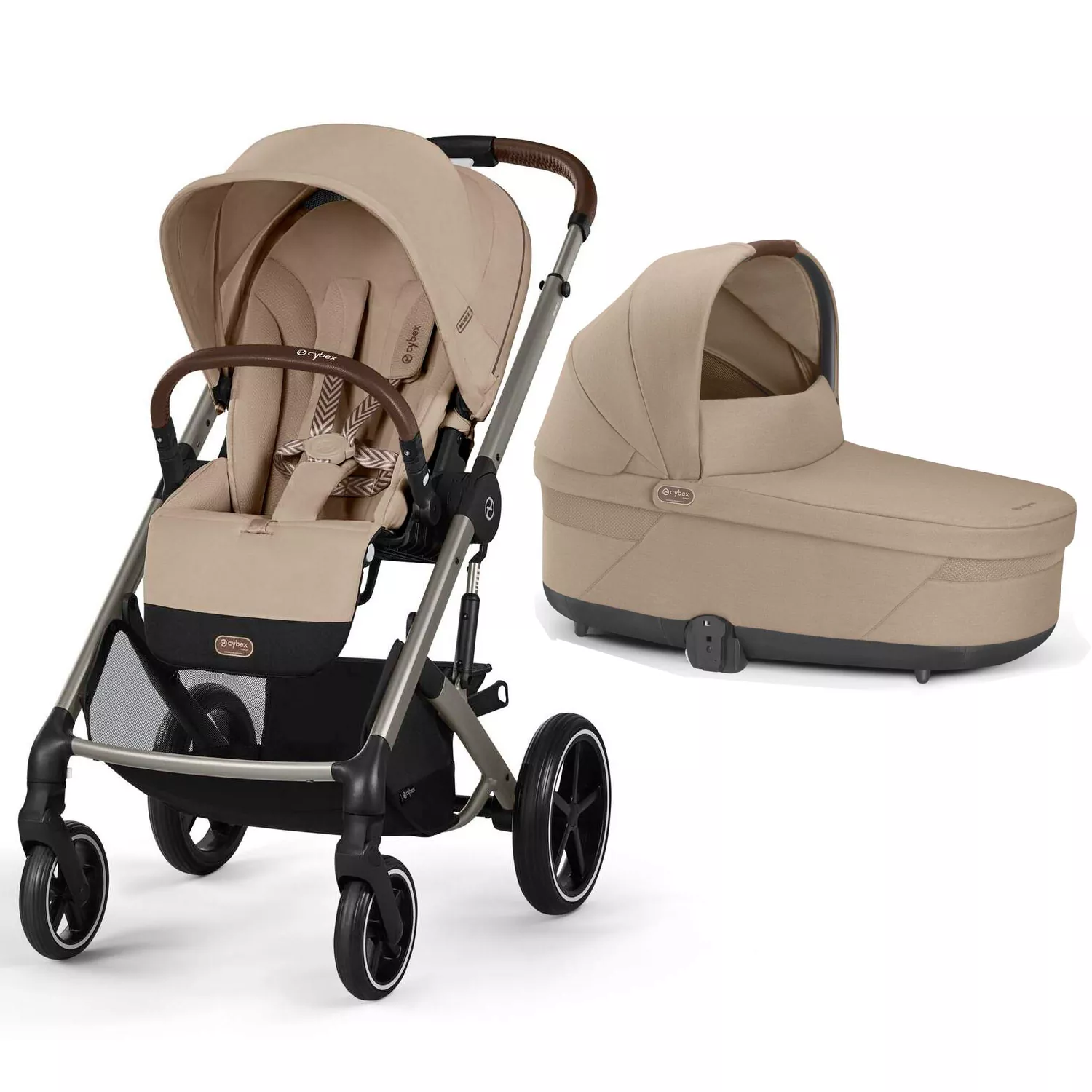 Cybex Balios S Luxe y Capazo S 
