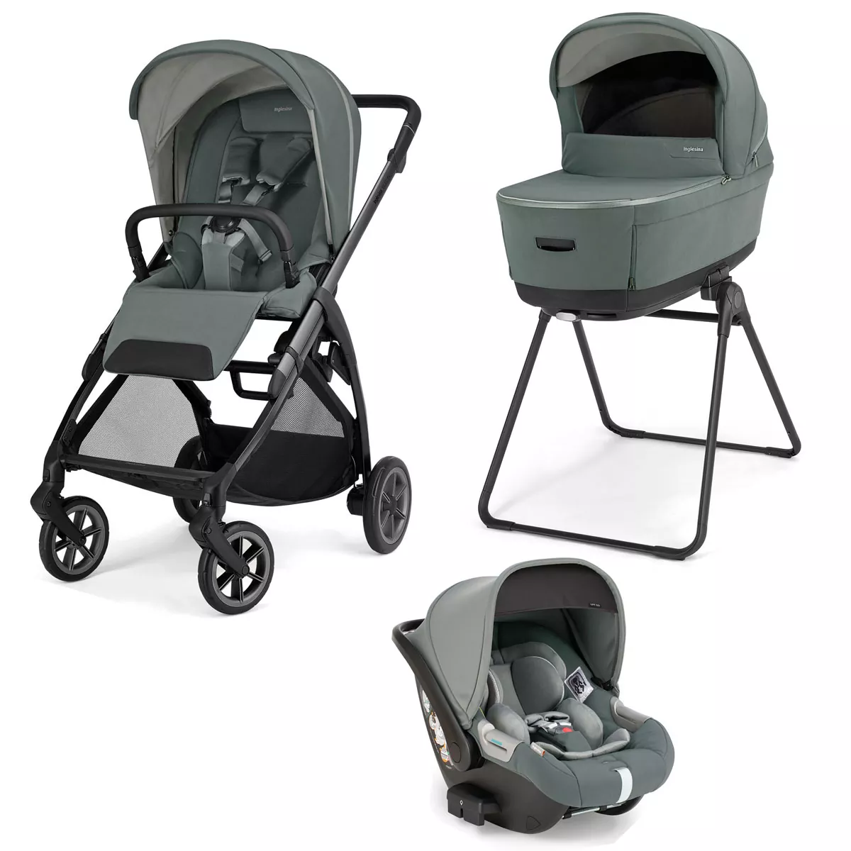 Inglesina Electa Trio Darwin Infant Studio Grey