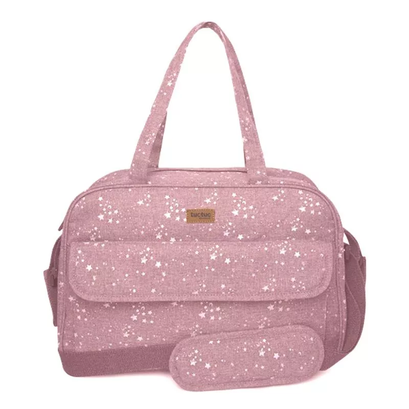 Bolso Maternal Constellation Weekend Rosa  Tuc Tuc