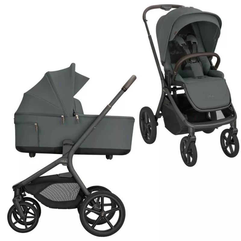 Cochecito Kikkaboo Goya Platinum Olive