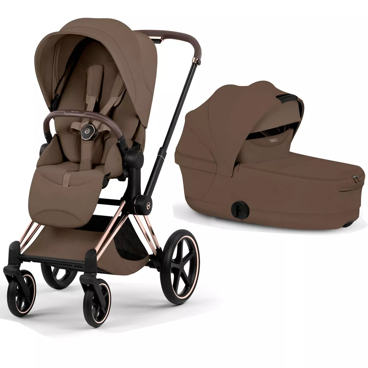 cochecito de bebé Cybex e Priam Style chasis Rosegold