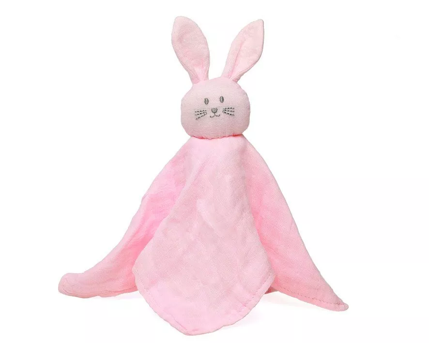 Doudou Conejo Bambu Rosa