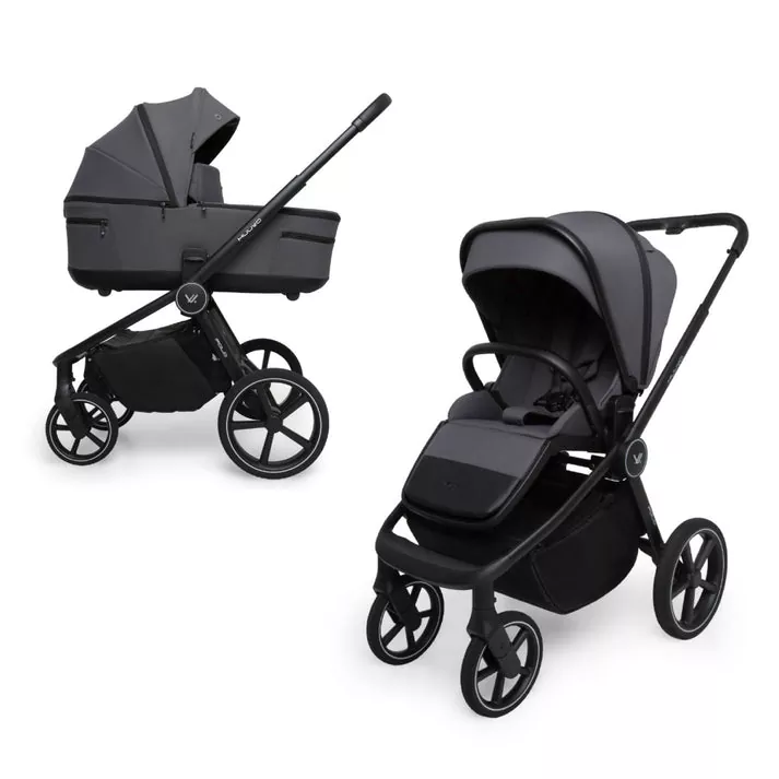 Carrito de bebe Muuvo Fold Iron Graphite