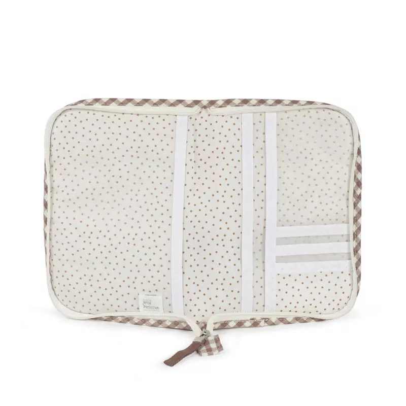 Portadocumentos Praline Vichy Moka Walking Mum