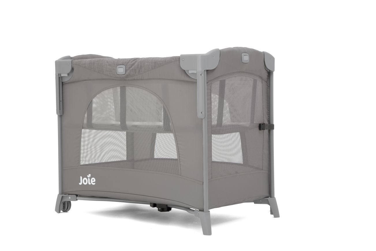 Cuna de viaje kubbie sleep FOGGY GRAY de Joie