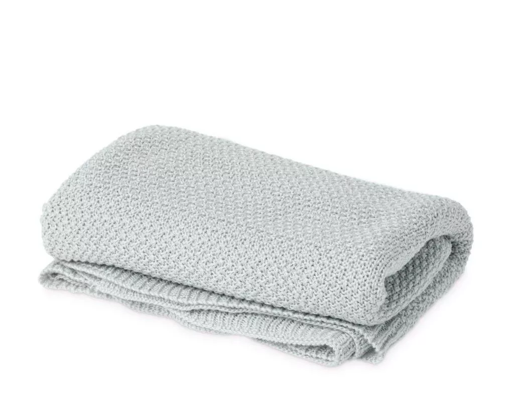 Mantita 80x110 cm Bambu para Bebe Gris