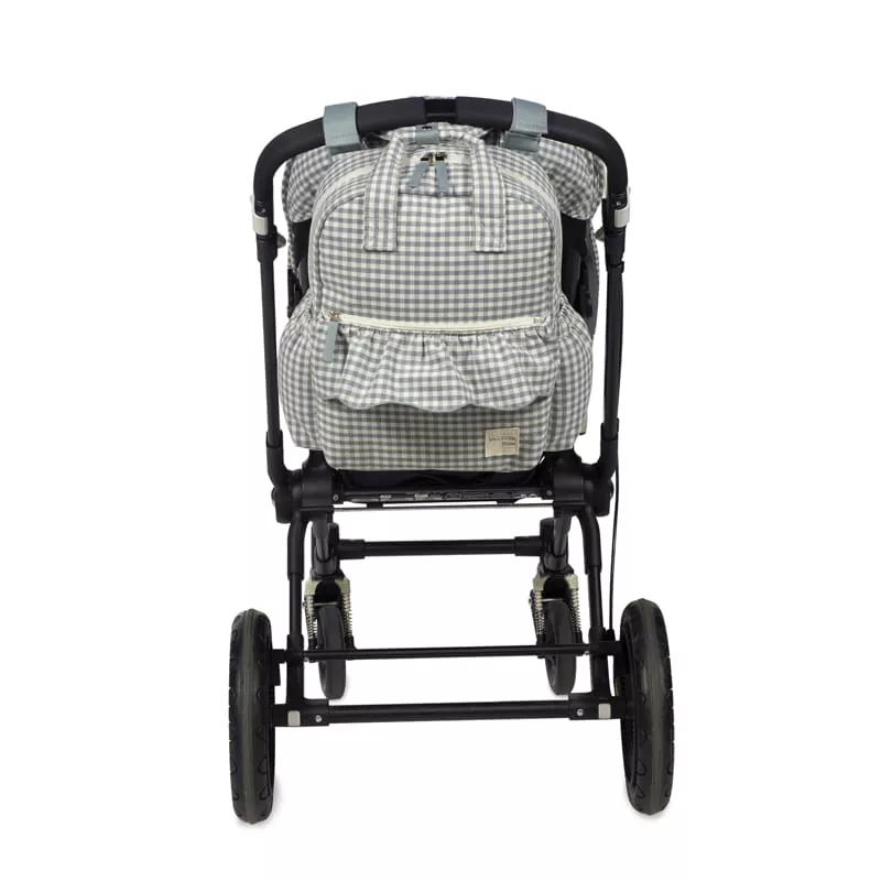 Mochila Praline Vichy Matcha Walking Mum