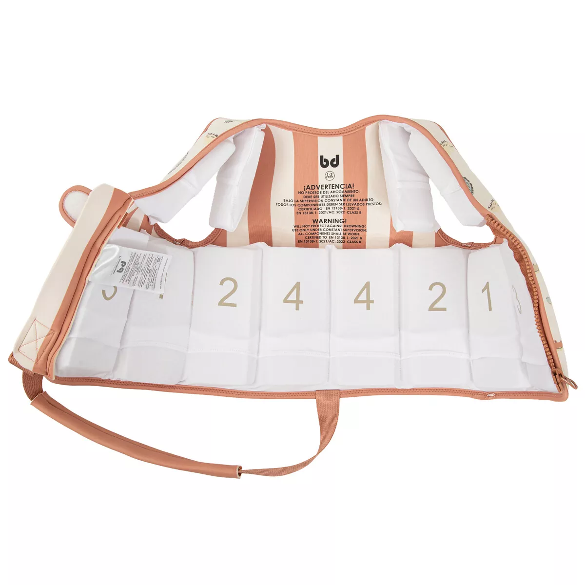 Chaleco Neopreno Flotación Caiman 1-3 años Bimbi