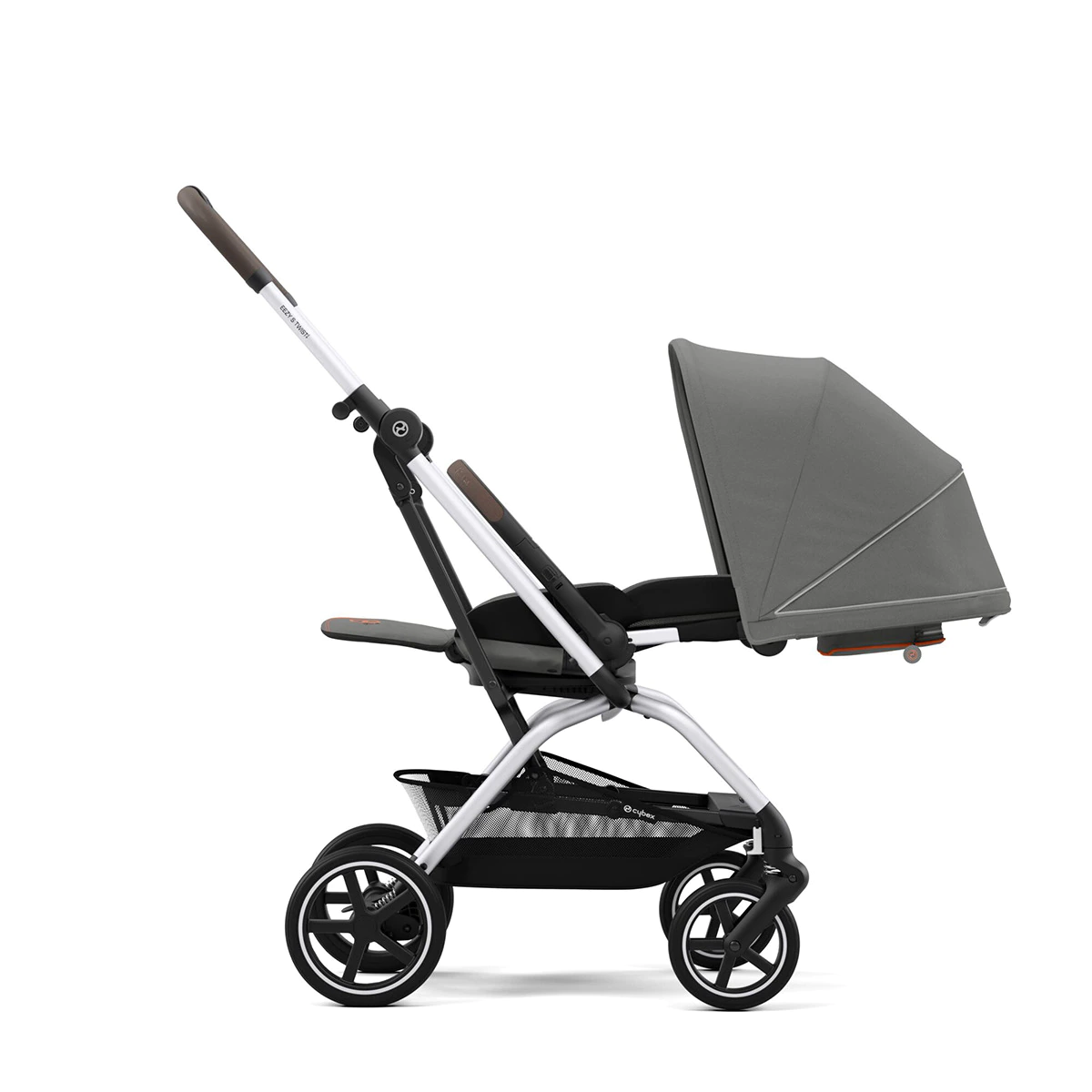 Silla de Paseo Cybex EEZY S TWIST+ 2 chasis silver