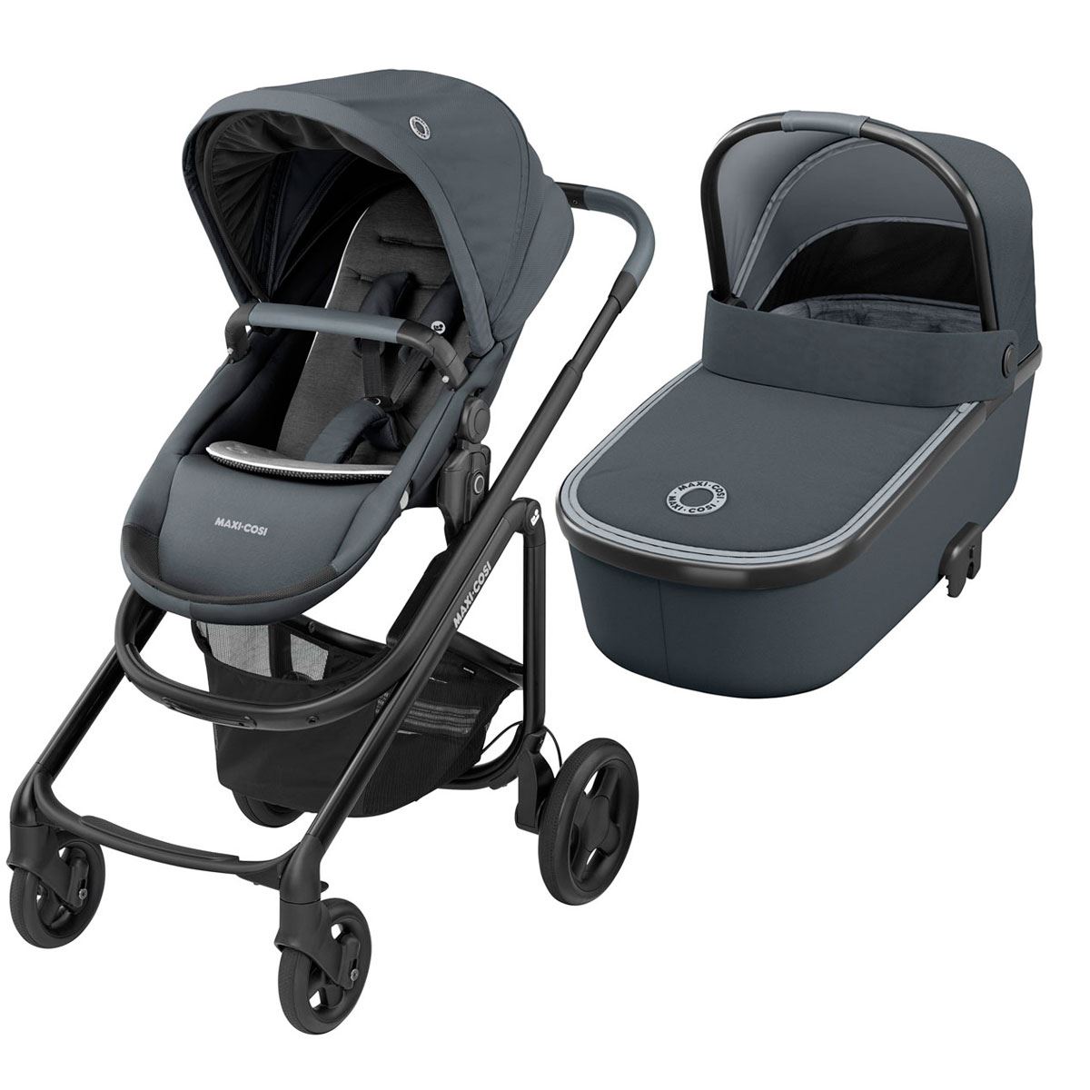 Duo Lila CP con capazo Oria de Maxi Cosi rumrumbaby