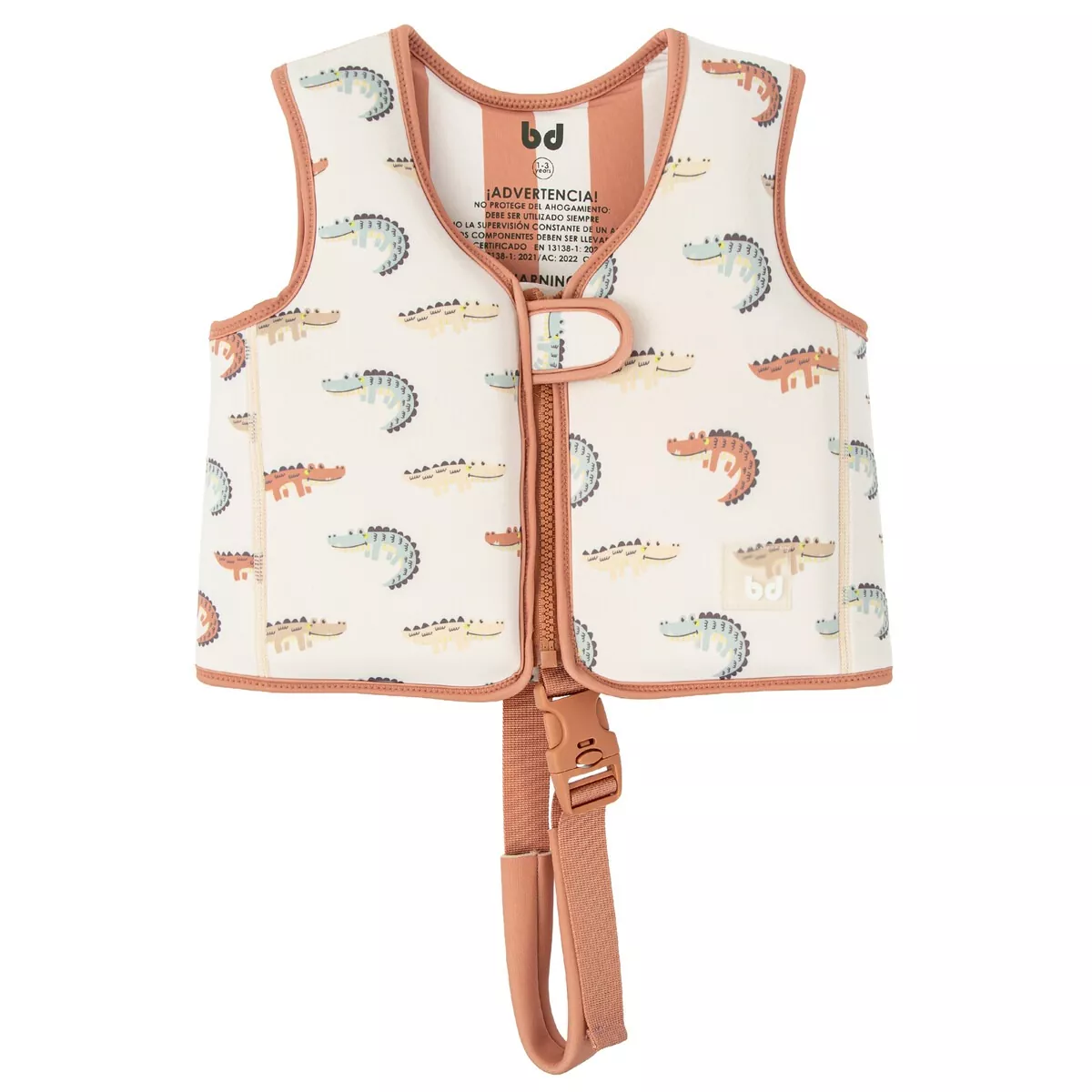 Chaleco Neopreno Flotación Caiman 1-3 años Bimbi