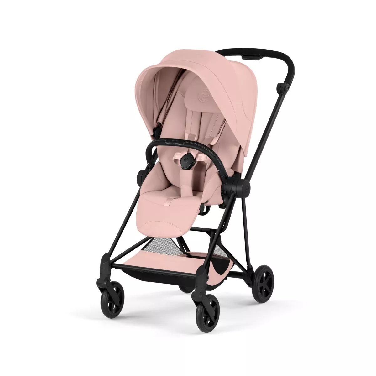 Silla Cybex Mios Style Peach Pink chasis Matt Black