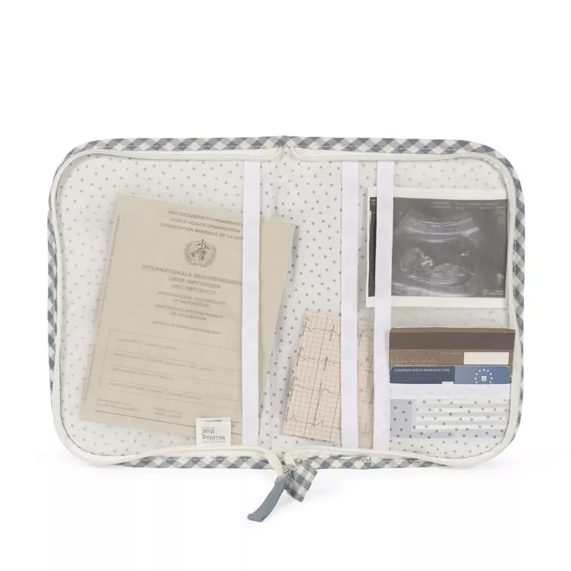 Portadocumentos Praline Vichy Matcha Walking Mum